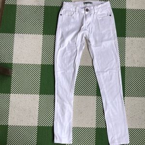 Emperial white skinny jeans juniors size 3